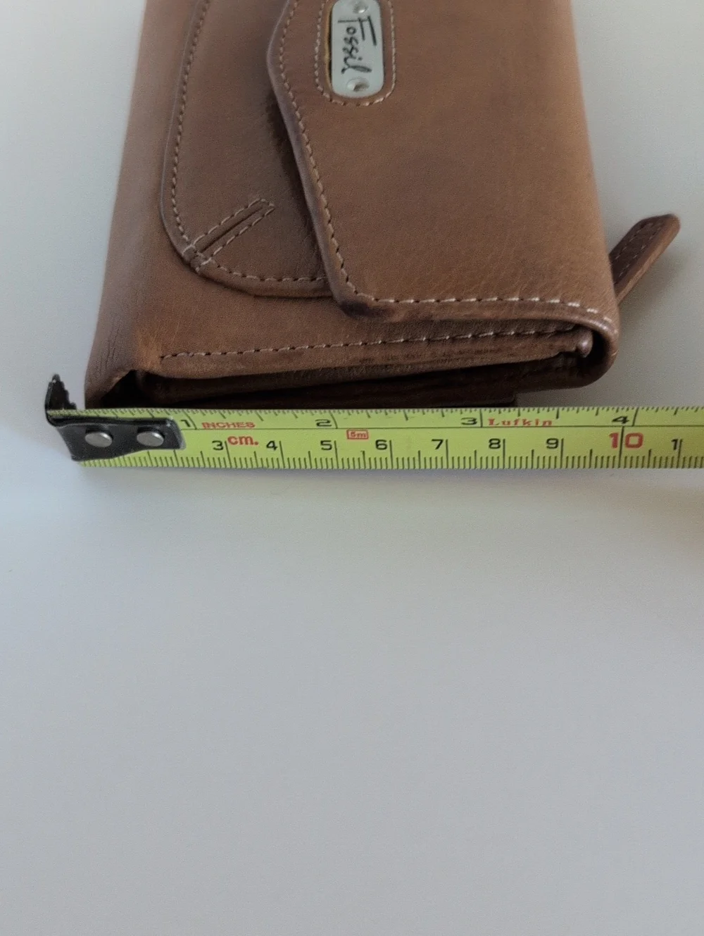 Fossil Tri Fold Tan Color Wallet